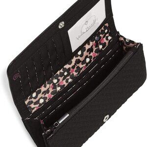 Vera Bradley Women's Microfiber Audrey Wallet with RFID Protection